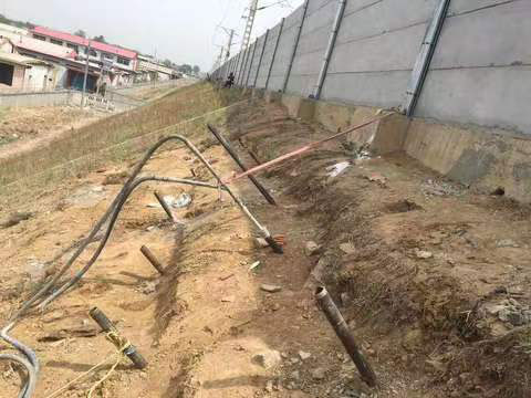 南康基础下沉注浆加固